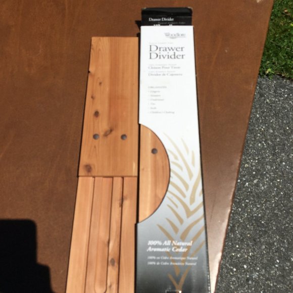 Other - Drawer Divider cedar pair of 2